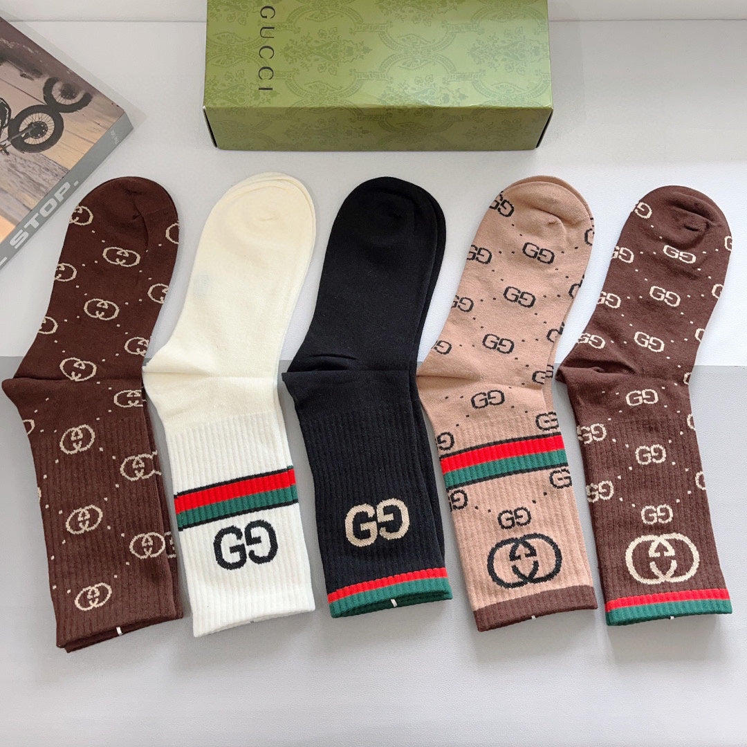 Chaussettes Double G multicolores
