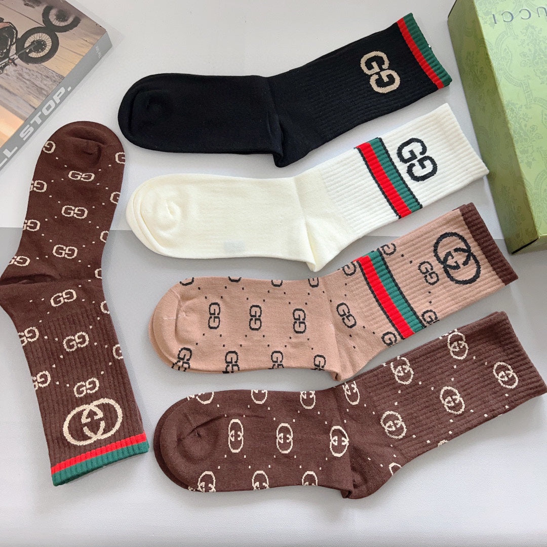 Chaussettes Double G multicolores