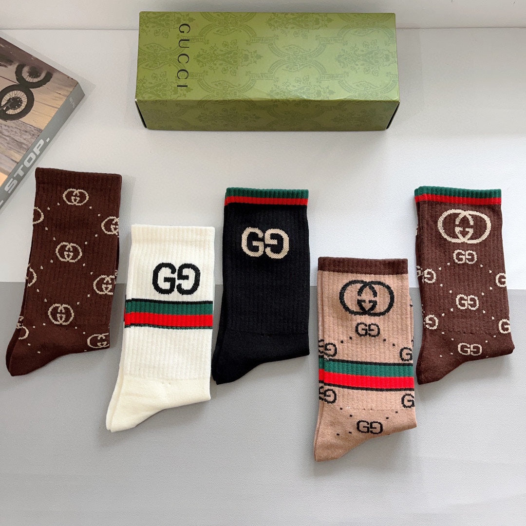 Chaussettes Double G multicolores