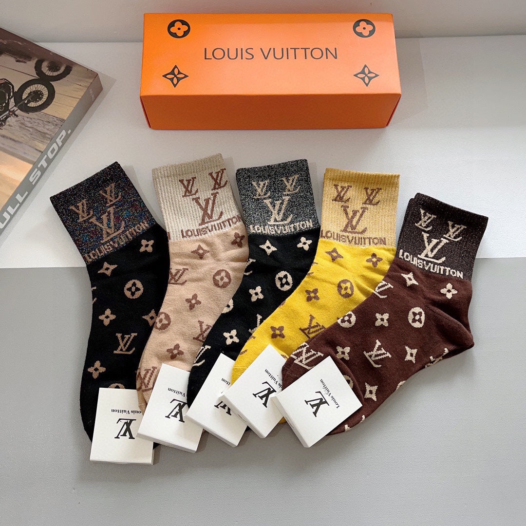 Chaussettes à imprimé classique