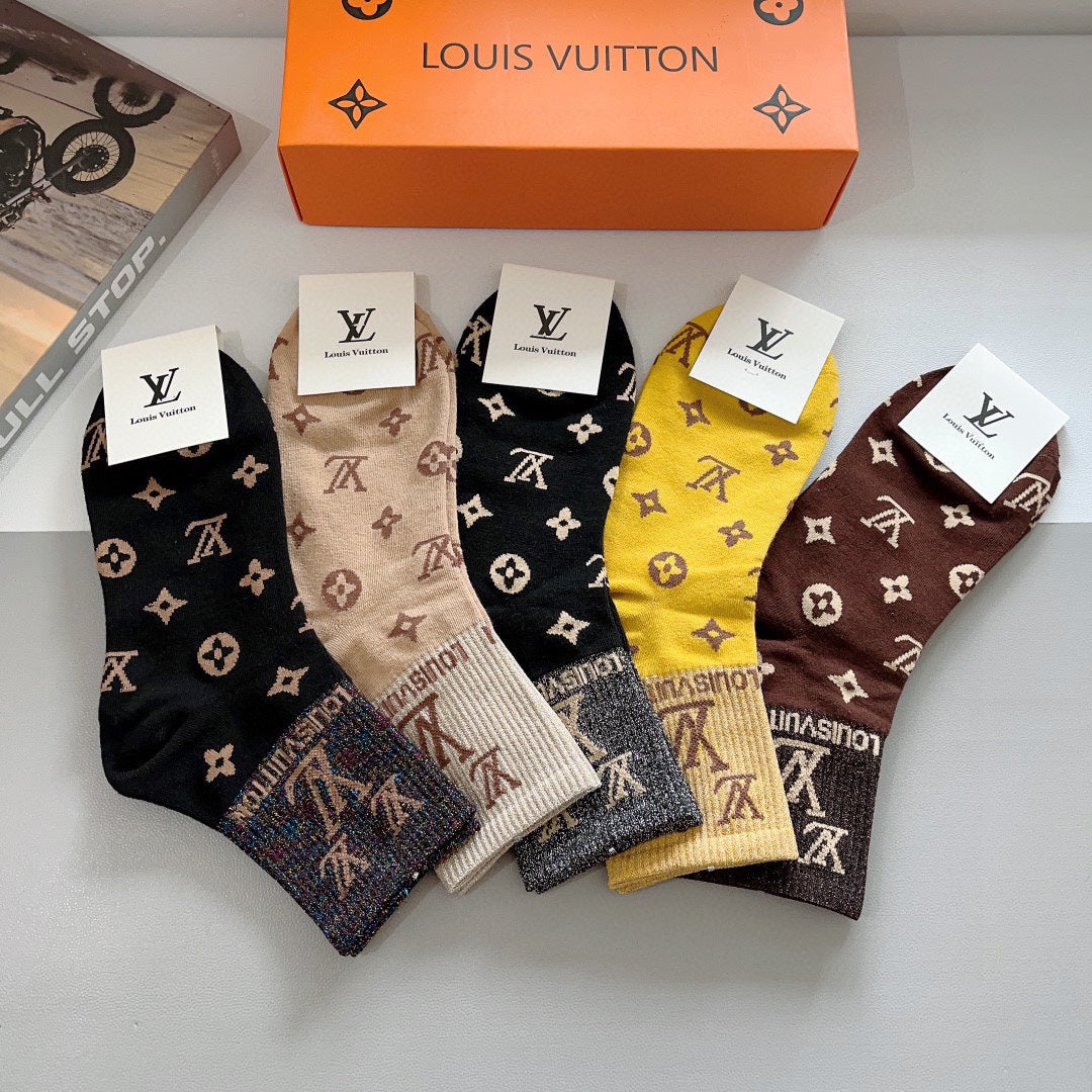 Chaussettes à imprimé classique
