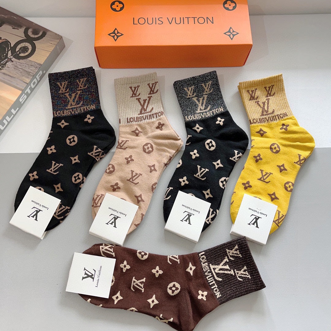 Chaussettes à imprimé classique