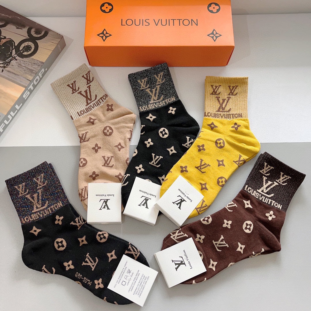 Chaussettes à imprimé classique