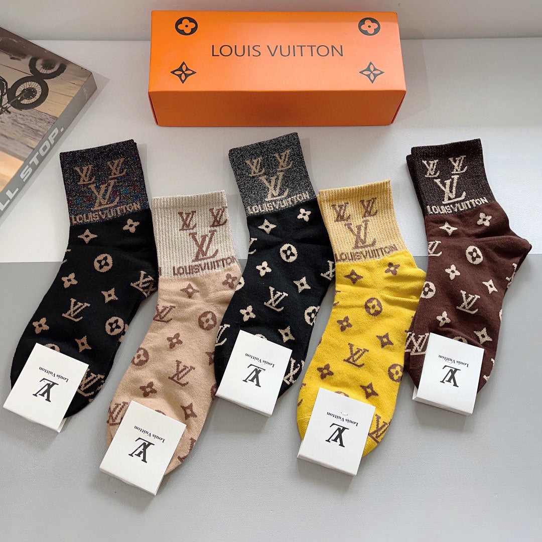 Chaussettes à imprimé classique