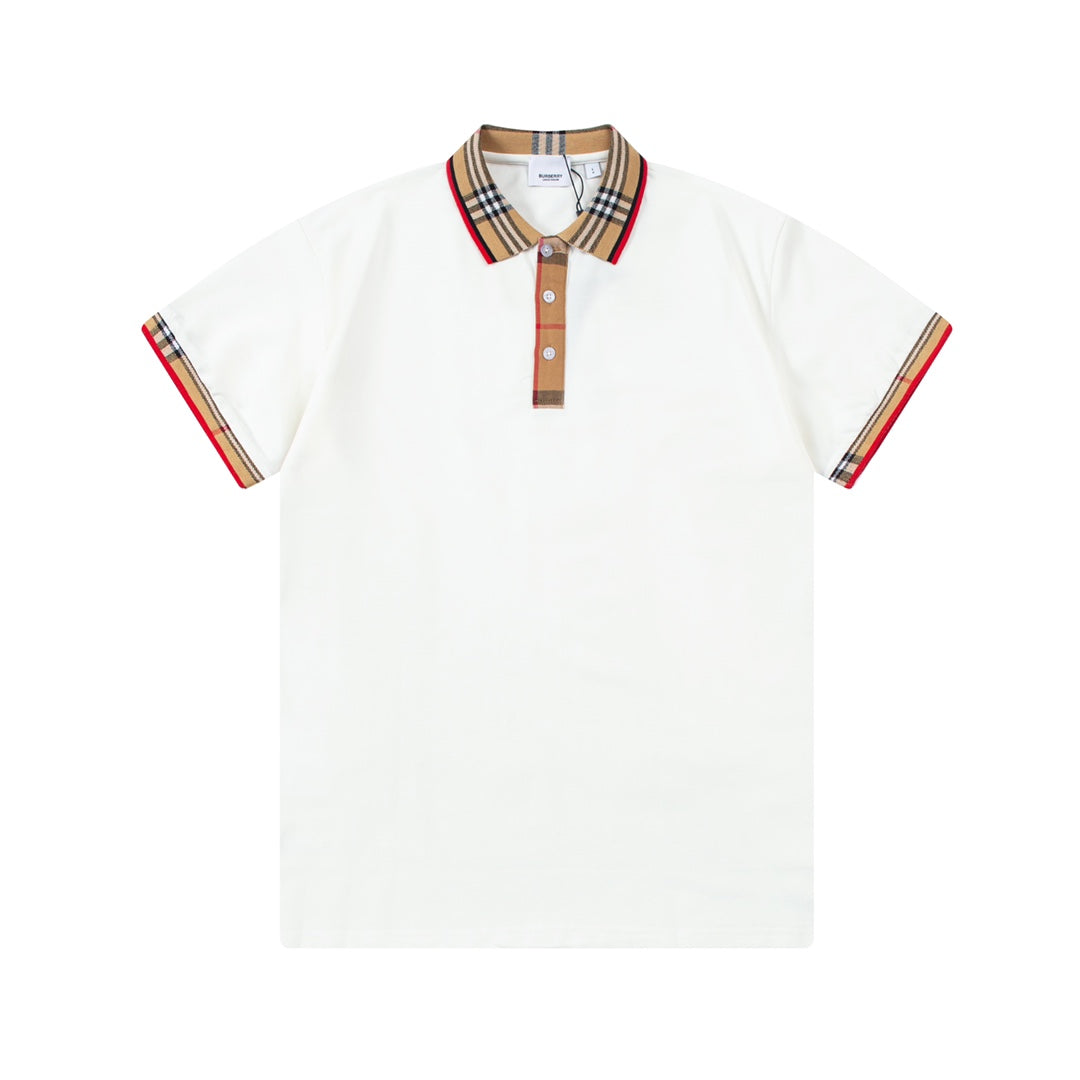 Polo à carreaux