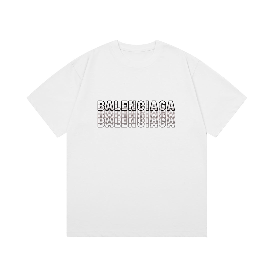 T-shirt imprimé lettres superposées