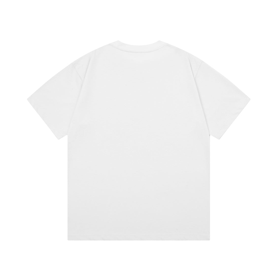 T-shirt imprimé lettres superposées