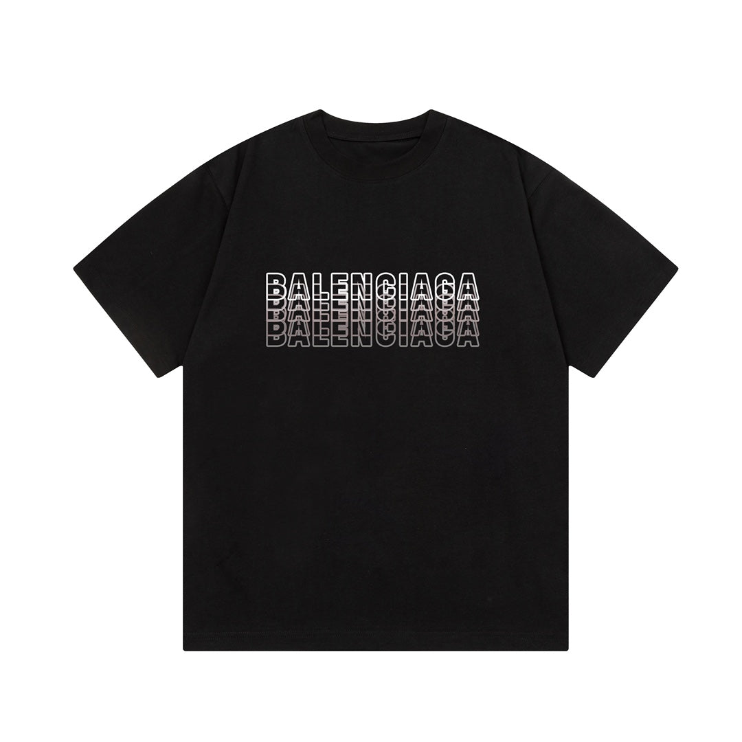 T-shirt imprimé lettres superposées