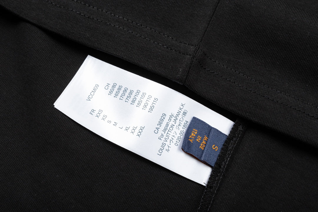 T-shirt imprimé lettres en damier