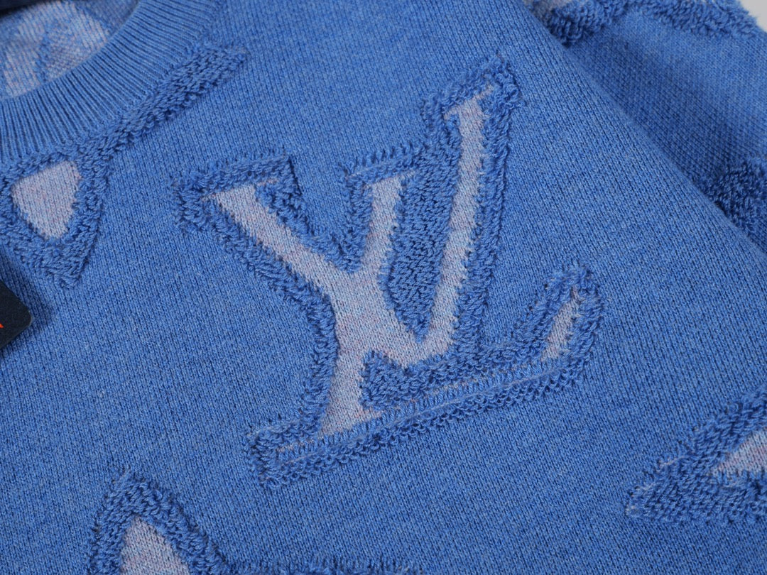 Nouveau pull jacquard gaufré