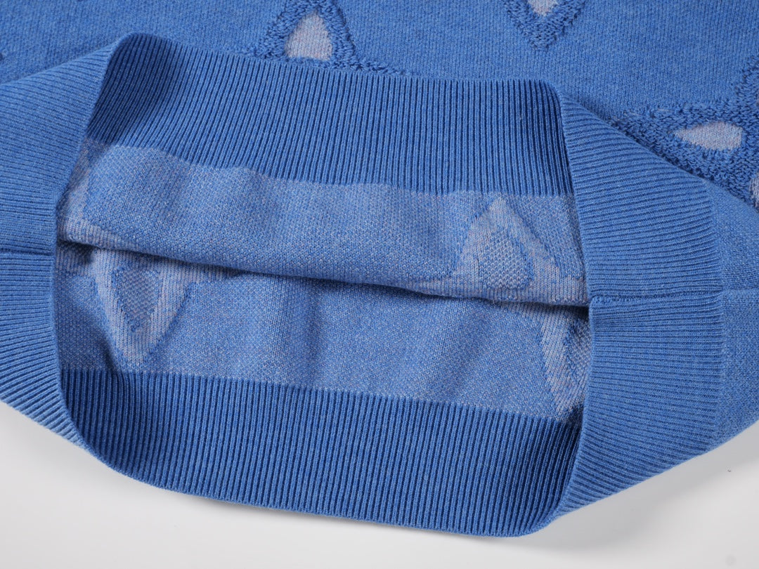 Nouveau pull jacquard gaufré