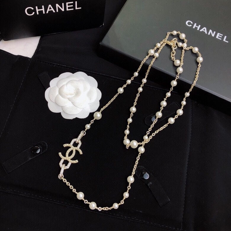 Opera-Length Pearl Strand Necklace