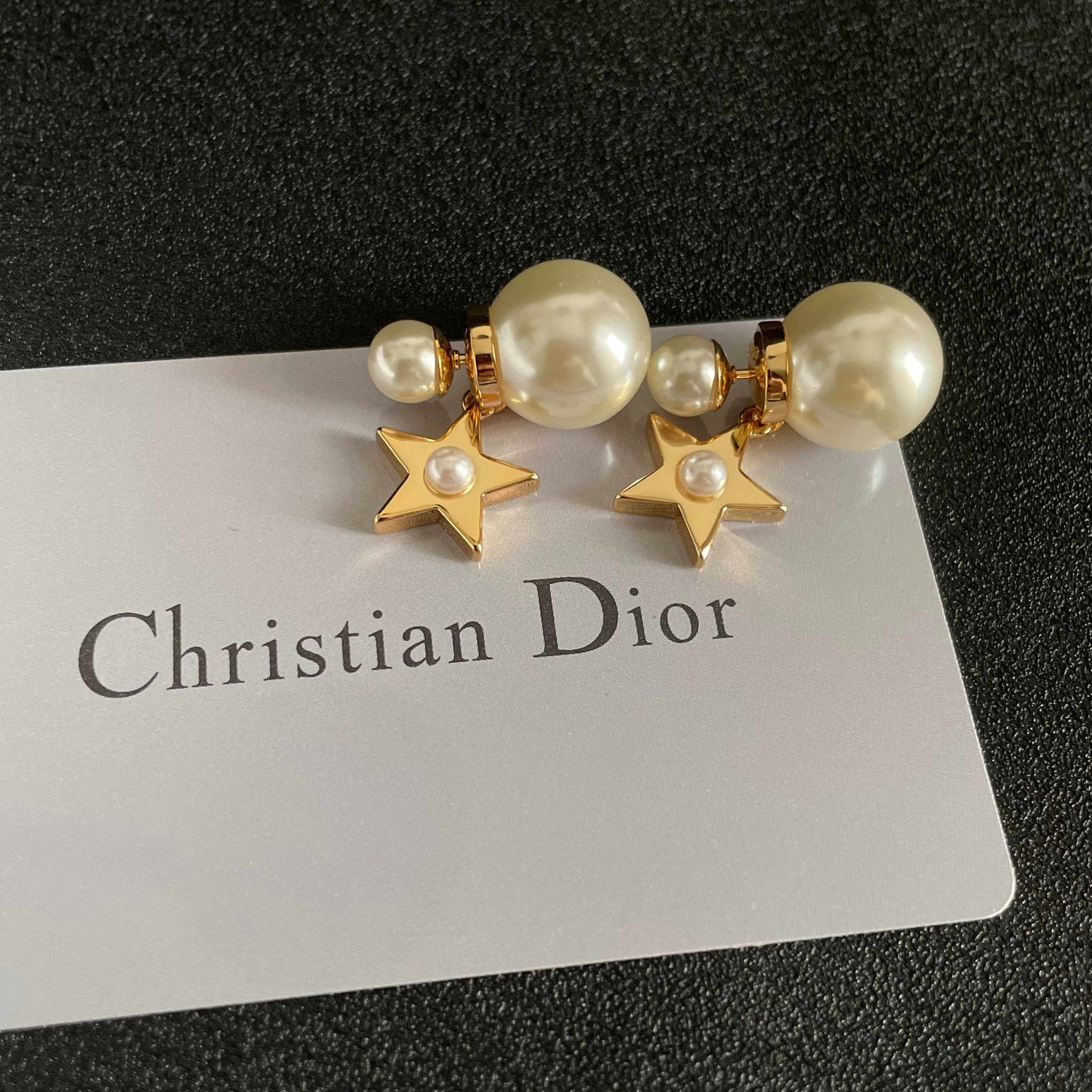 Vintage Star Drop Earrings