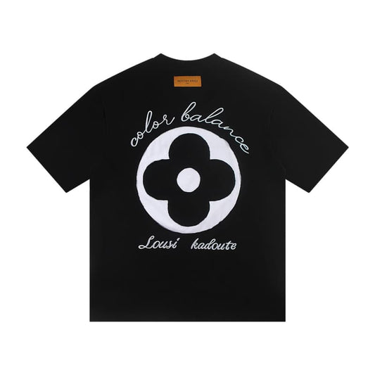 2025 Embroidered “Big Flower” T-Shirt