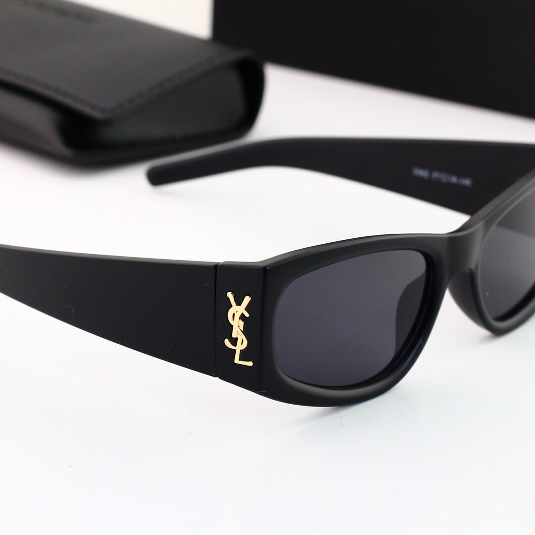 Lunettes de soleil carrées œil de chat modernes et élégantes