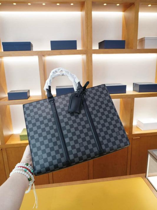 Plaid Design Handbag