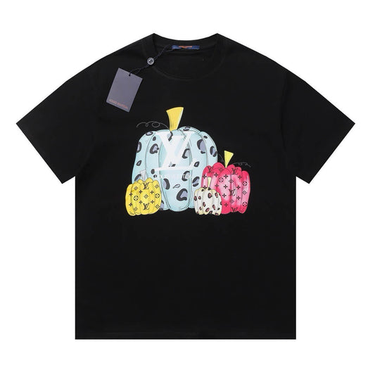 T-shirt imprimé citrouille