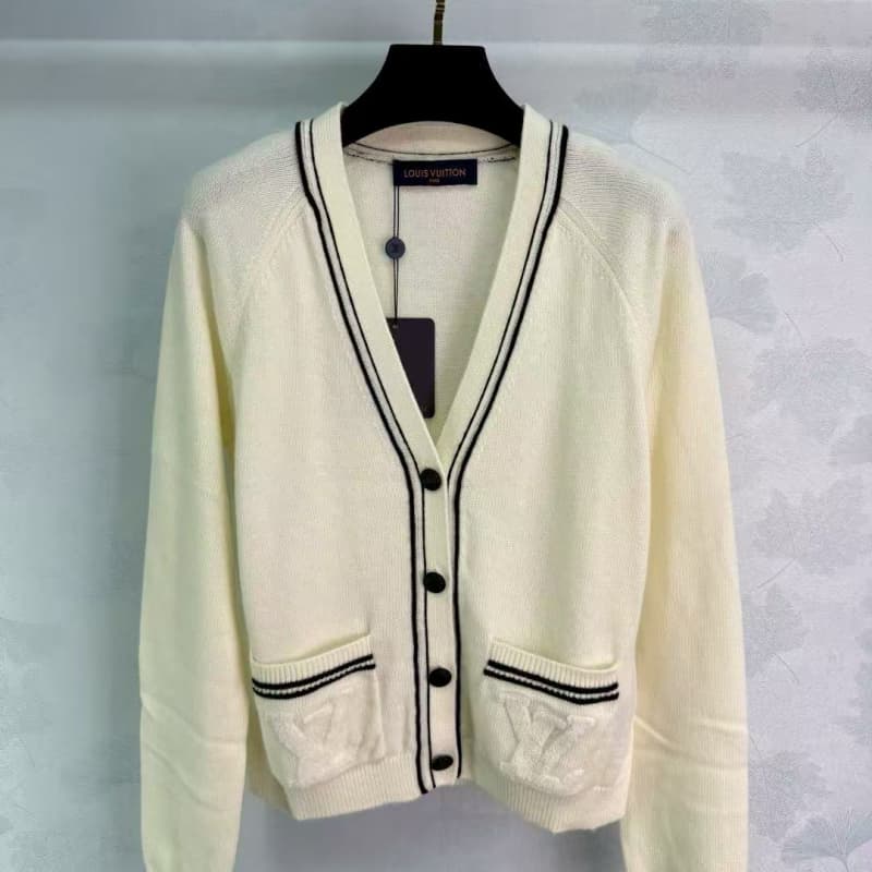 Trimmed 3D Knit Pocket Jacket