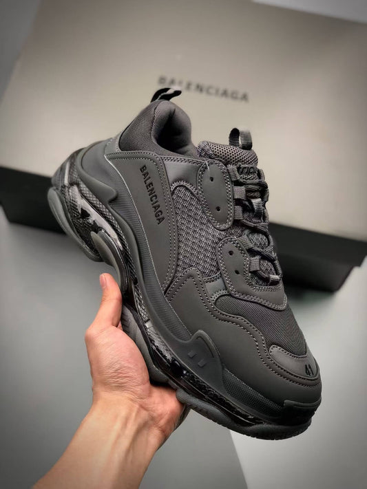 Black Height-Increasing Sneaker
