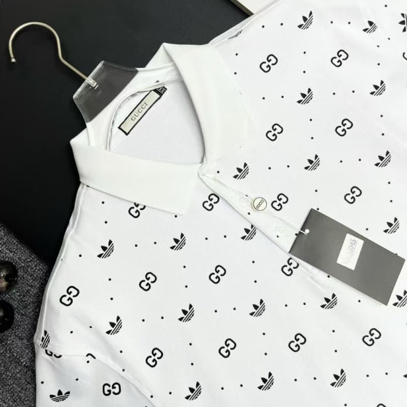 All-Over Pattern Polo shirt