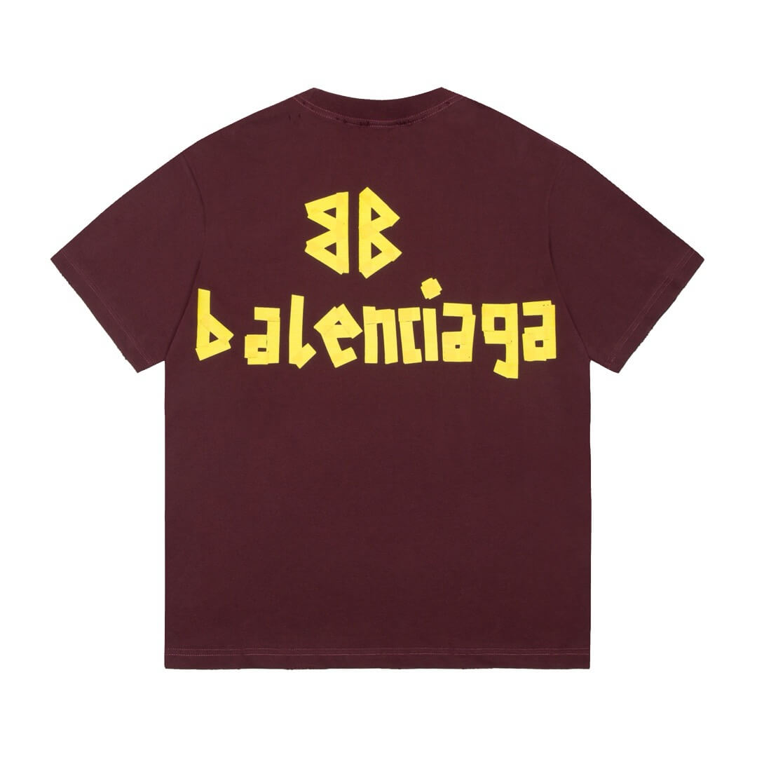 T-shirt à poignets bruts