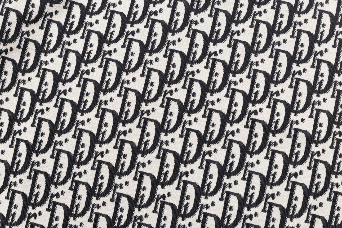 All-Over Jacquard Letter Polo Shirt
