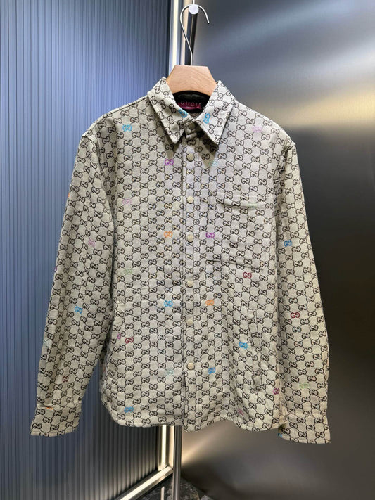 Colorful Double-G Pattern Sweatshirt