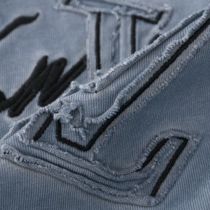 Applique Embroidered T-shirt