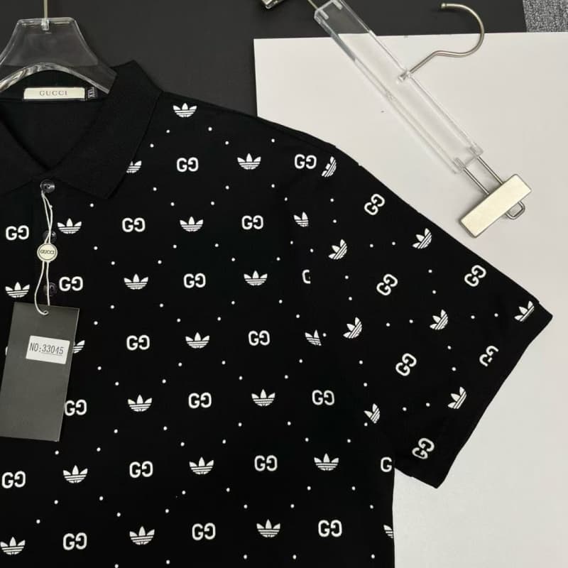 All-Over Pattern Polo shirt