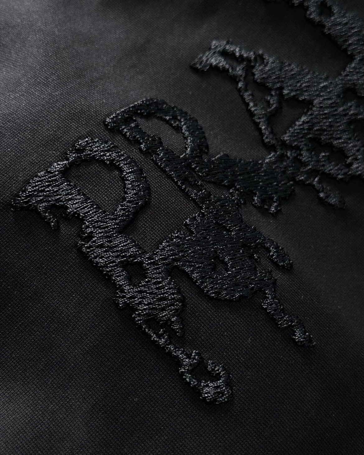 Letter Tassel Embroidered T-Shirt