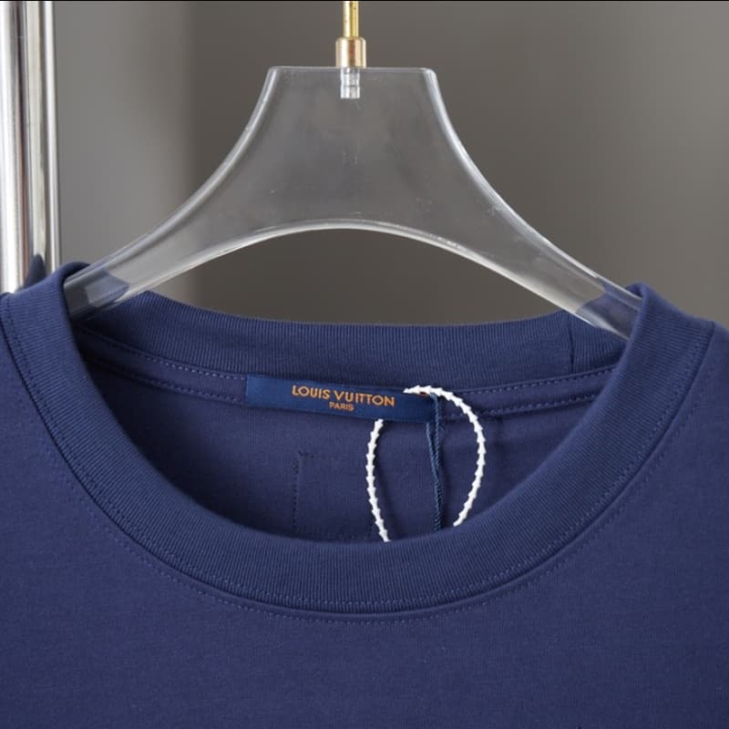 Letter Landscape Embroidery T-Shirt