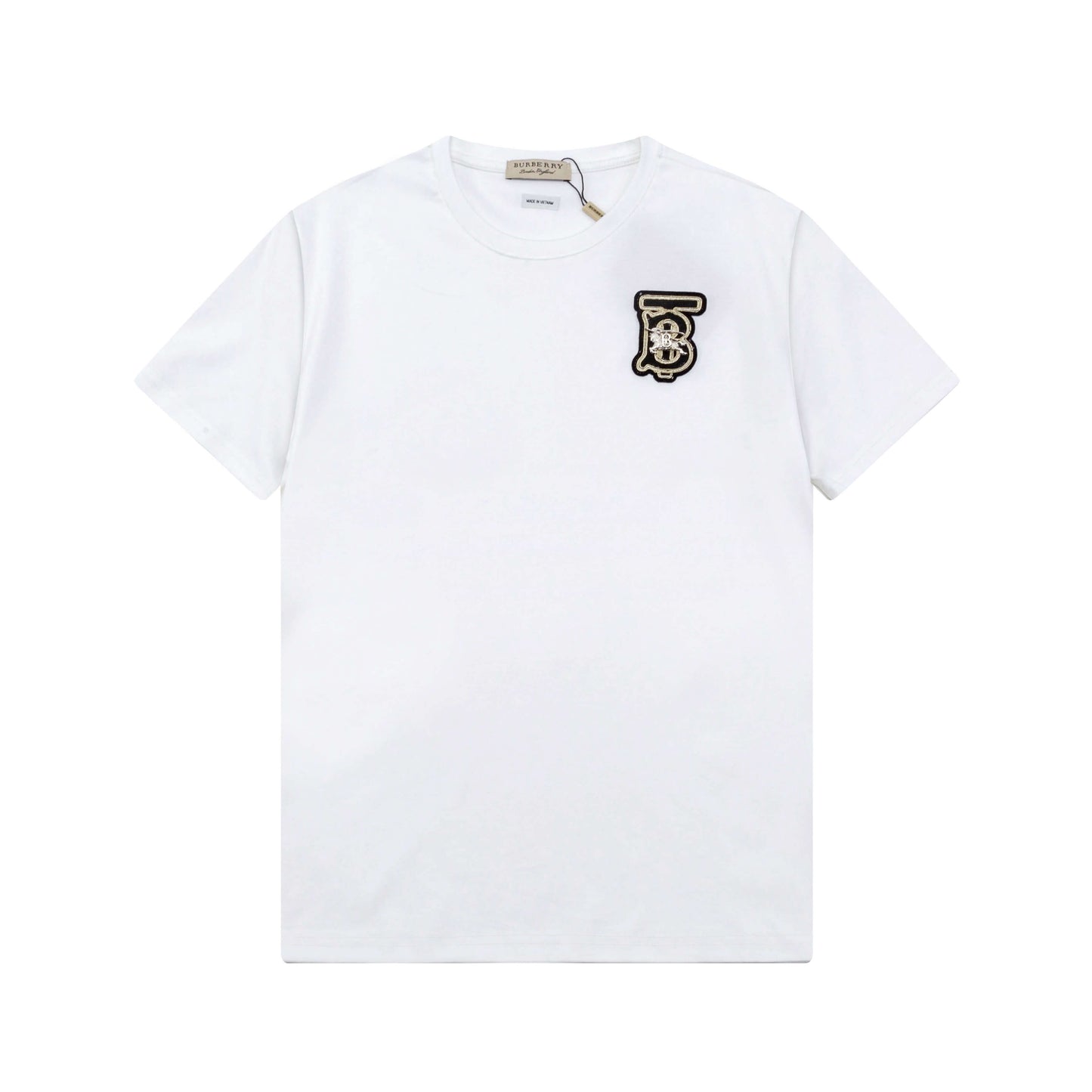 T-shirt à motif de broderie classique