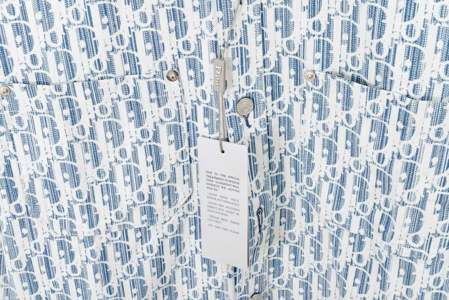 Blue - tone All - over Printed Shirt