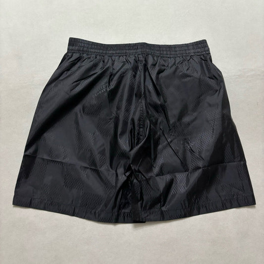 Checkerboard Design Swim Trunks