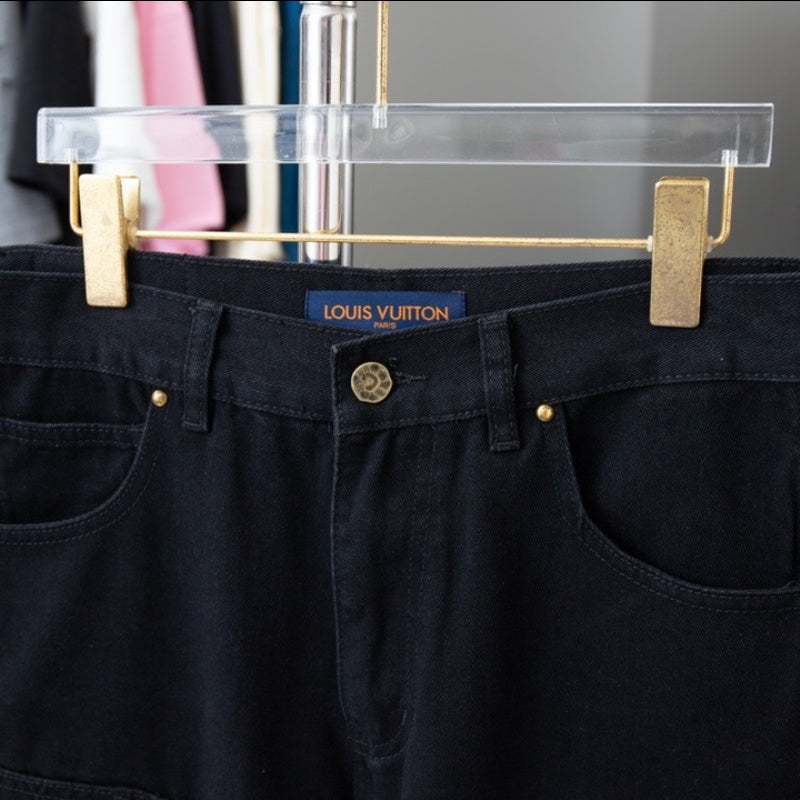 2025 Heavy-Duty Denim Cargo Shorts