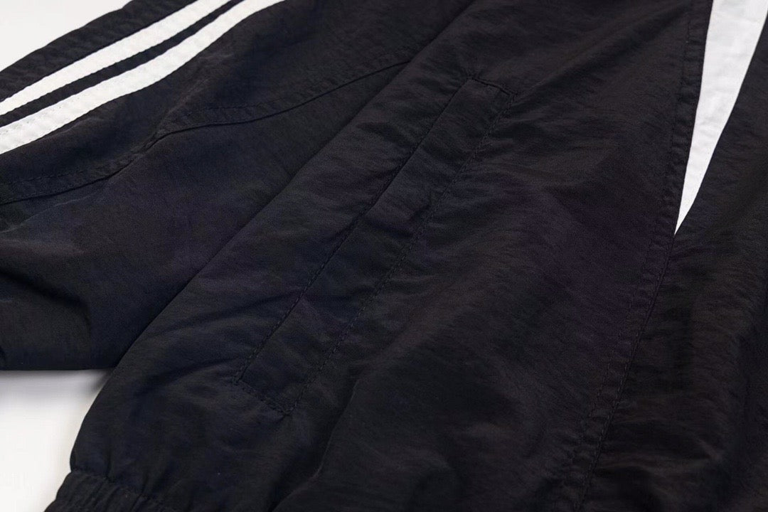 Colorblock Striped Jacket