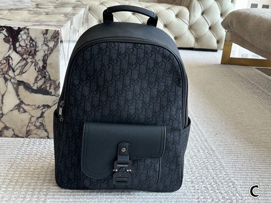 All-over Buckle Backpack