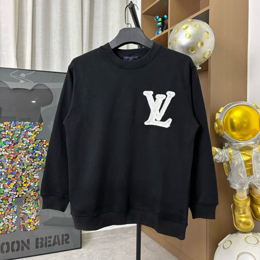 3D Arch & Rope Embroidery Sweatshirt