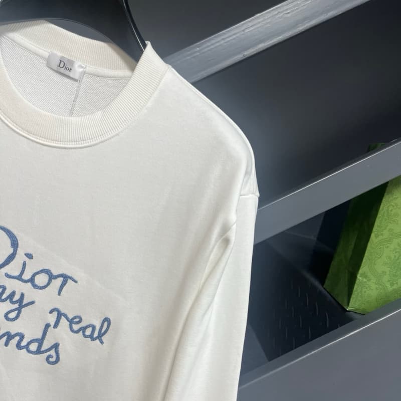 Thousand-Stitch Embroidery Couple Sweatshirt