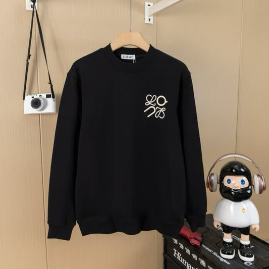 Classic Front and Back Embroidery Sweatshirt