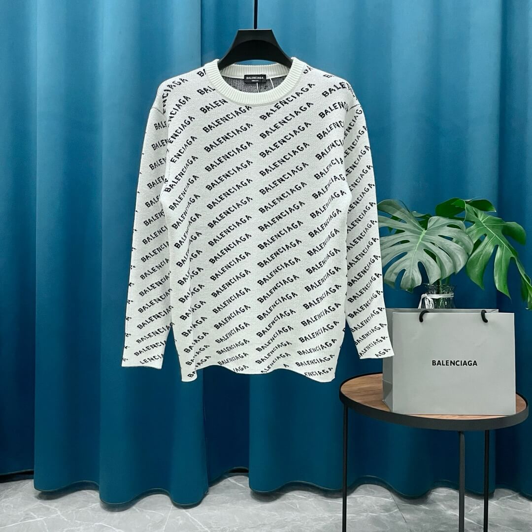 All-Over Jacquard Sweater