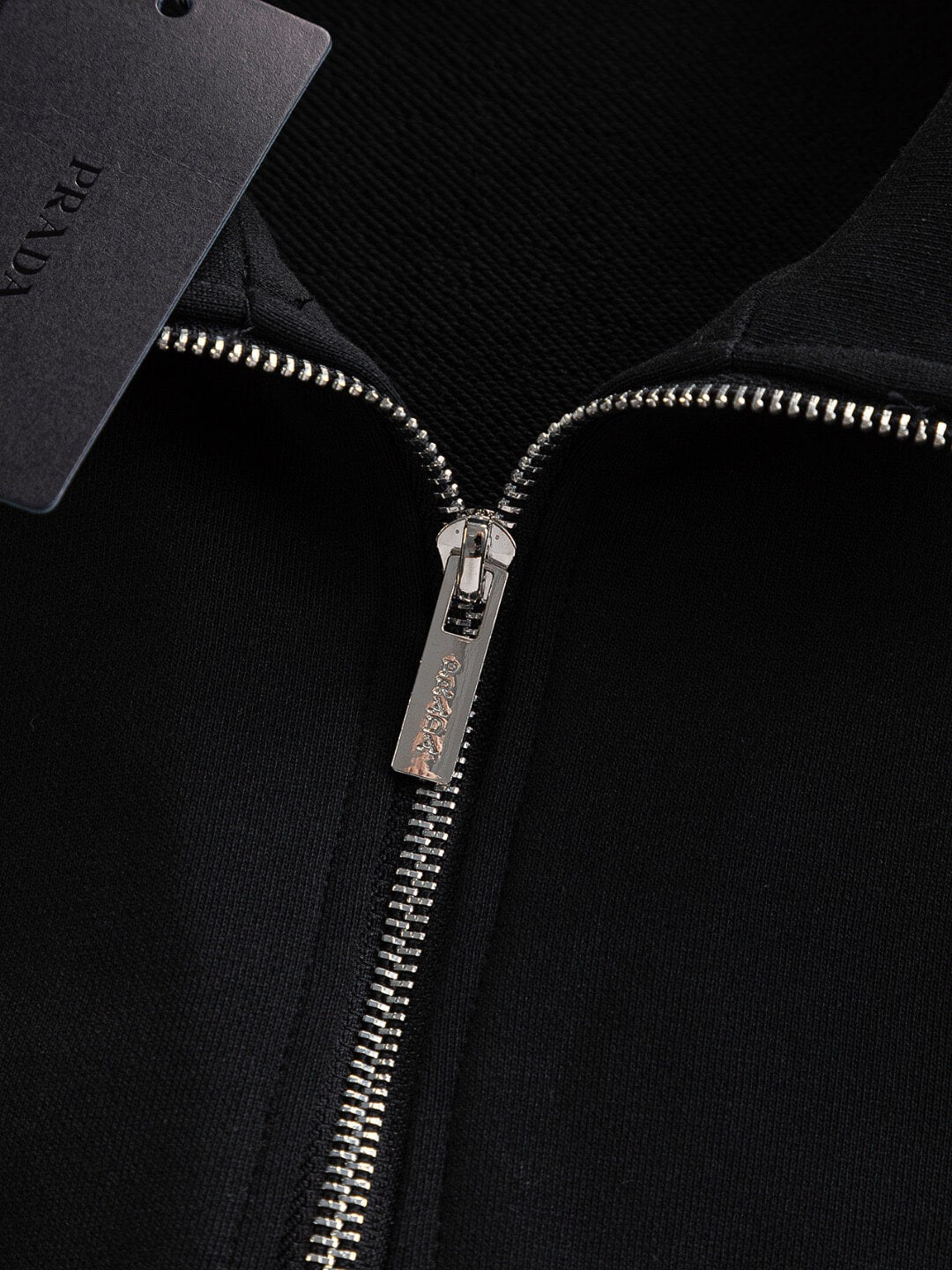 Stand Collar Zip Sweatshirt