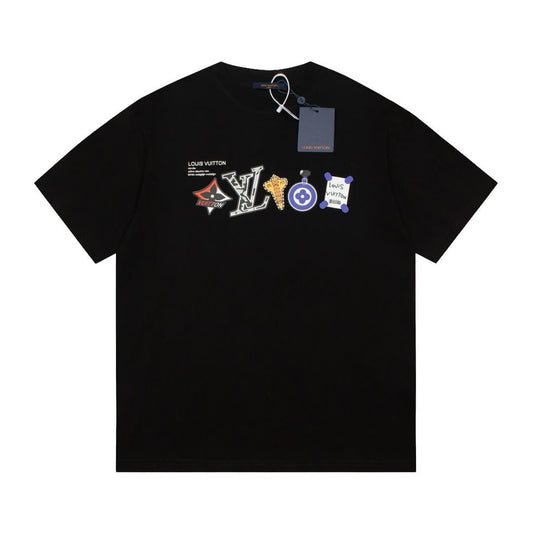 T-shirt imprimé classique coloré
