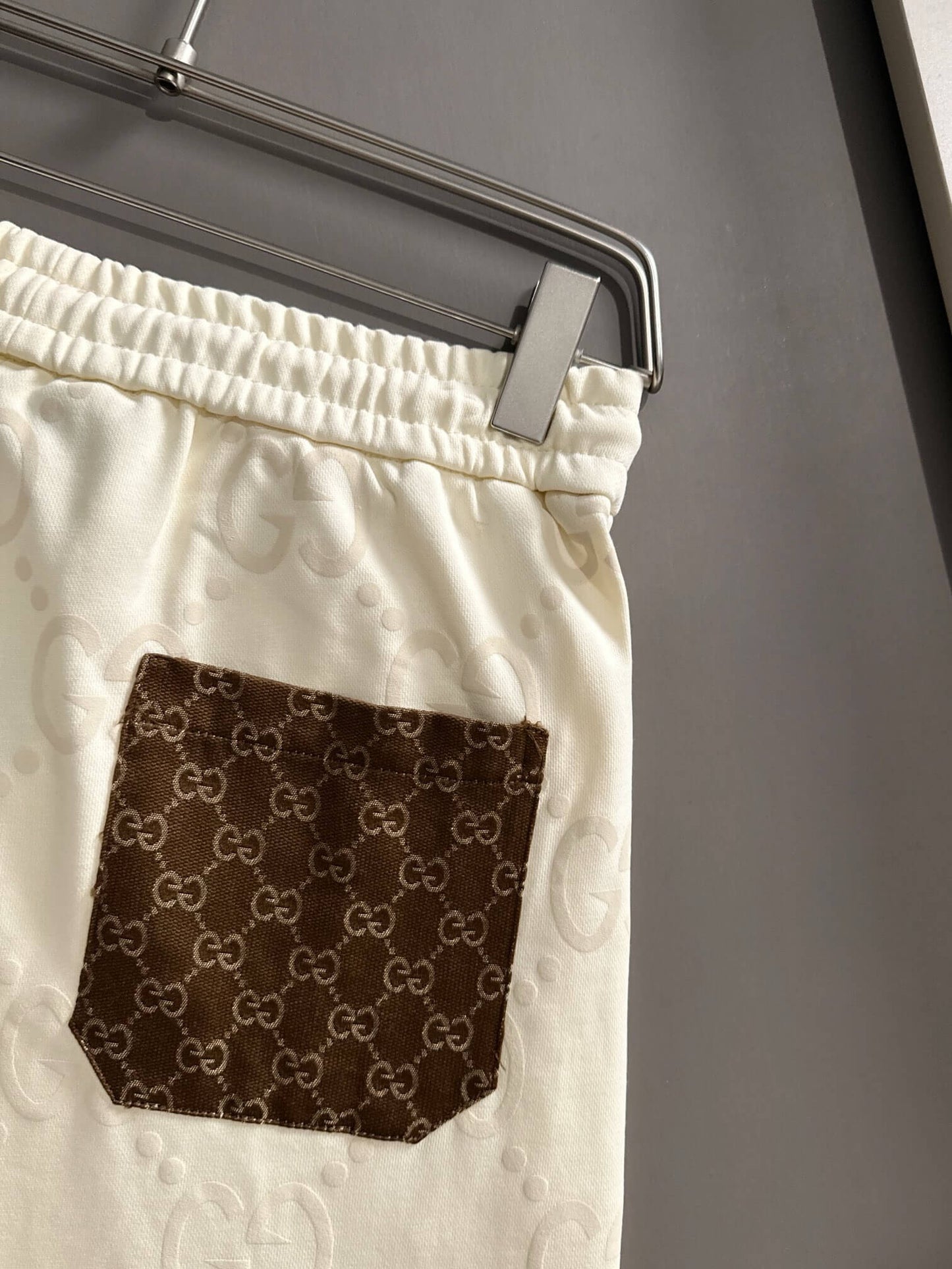 All-Over Print Patch Pocket Shorts