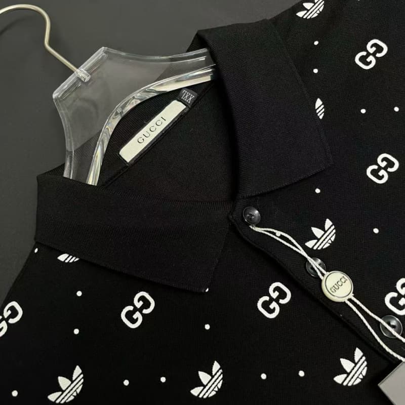 All-Over Pattern Polo shirt