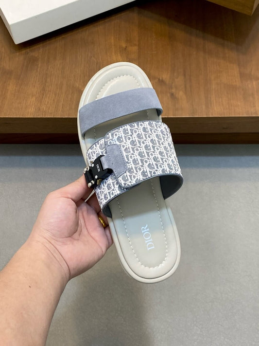 Chaussons en cuir véritable pour hommes