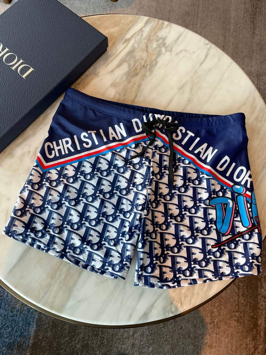Panel Design Swim Trunks