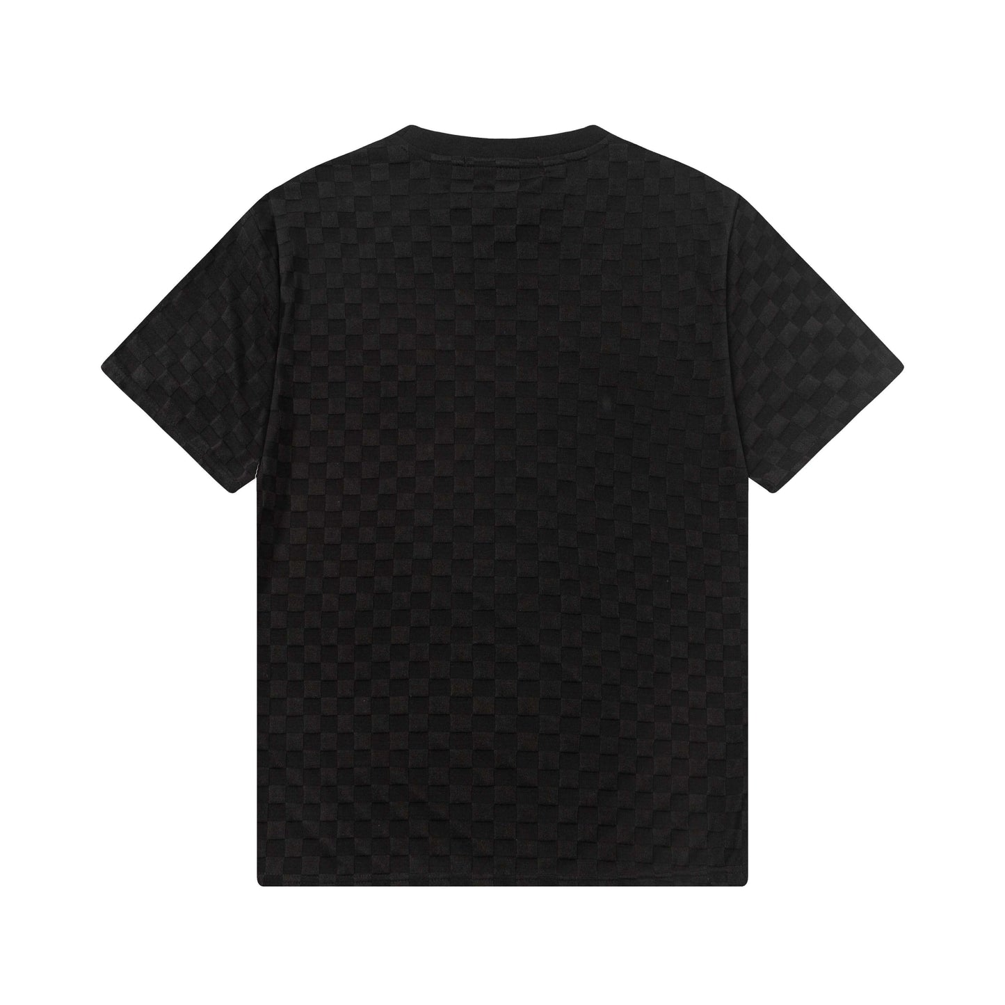 T-Shirt mit Gittermuster