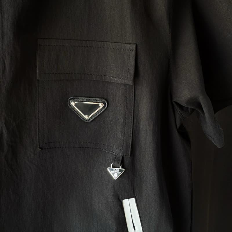 Hooded Zipper Pocket T-Shirt