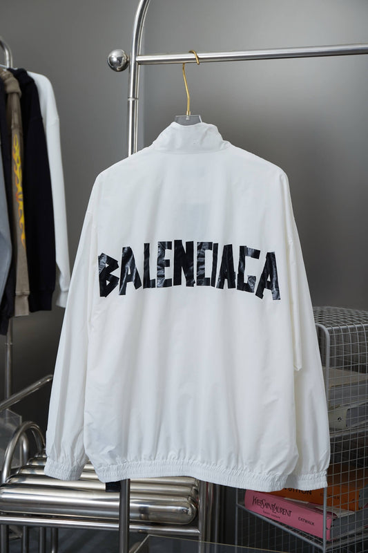 Black Lette Shell Jacket